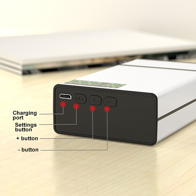 Smoke Stopper - Smart Cigarette Box Aluminum Self-Discipline Timer