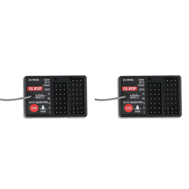Flysky Transmitter - 2X FS-R11P Receiver For FLYSKY G11P