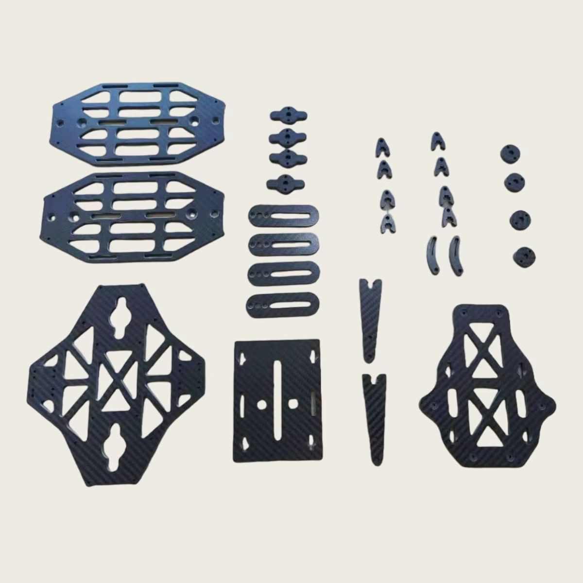 Carbon Fiber Drone Frame - Carbon Fiber Sheet Plate Cutting Panel
