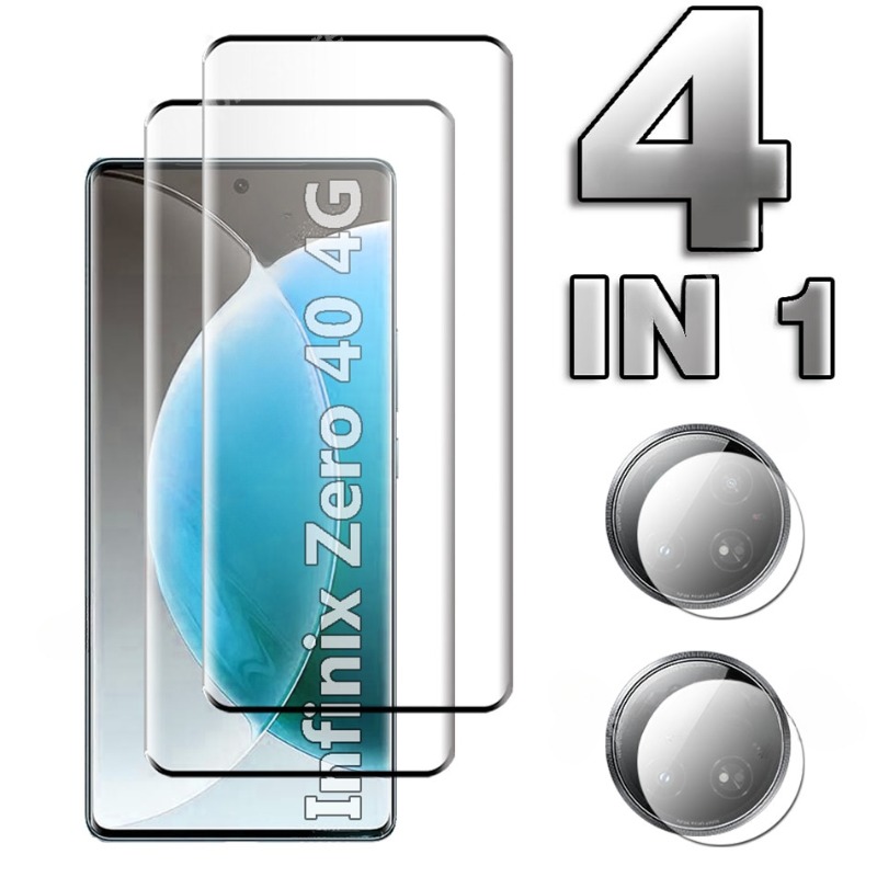 Hd Zero Camera - 4in1 3D Glass For Infinix Zero