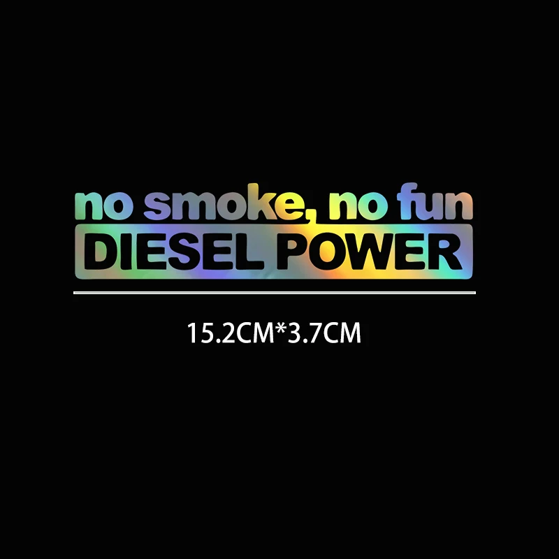 Smoke Stopper - 15.2X3.7CM Car Stickers NO SMOKE NO