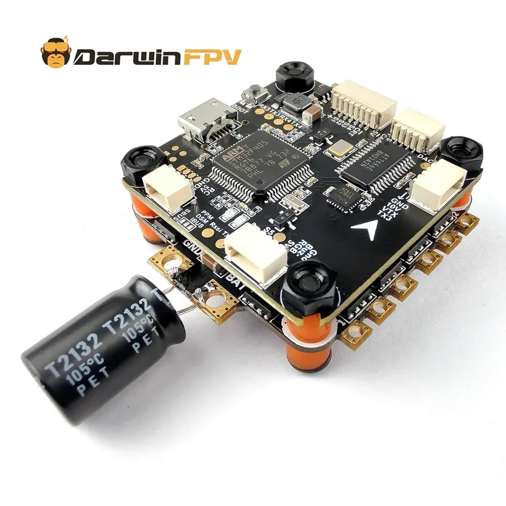 DarwinFPV Fpv ESC Xt60 Flight  - огляд і ціна Betaflight Fc