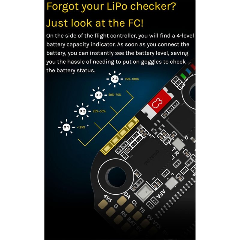 Factory Value For Speedybee F4 - огляд і ціна Betaflight Fc