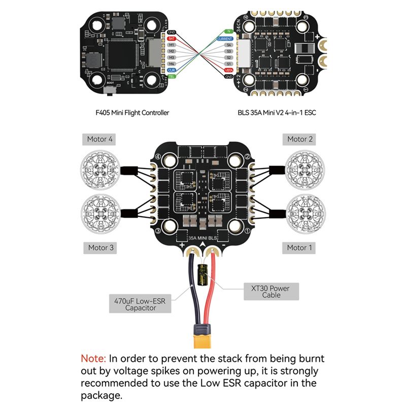 Factory Value For Speedybee F4 - огляд і ціна Betaflight Fc