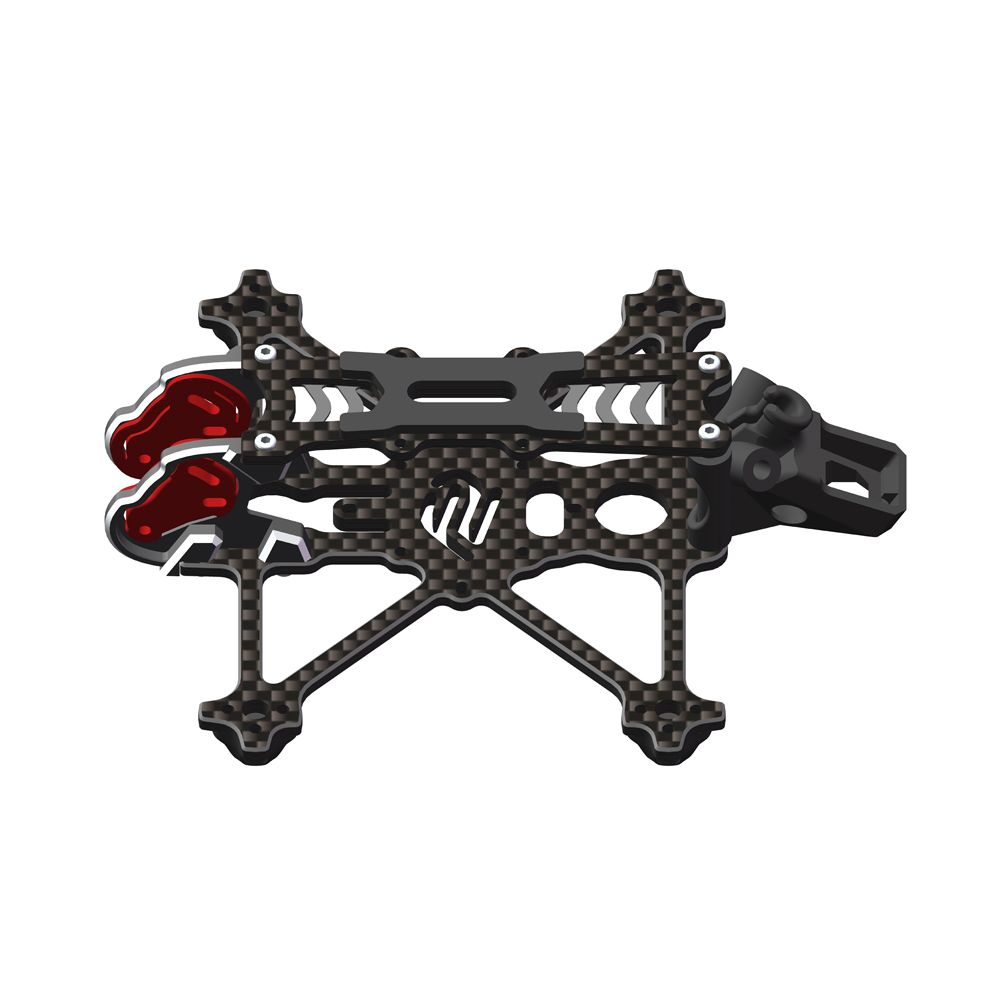 AlfaRC Fi-25 DJI O4 Air Unit 6 - огляд і ціна Carbon Fiber Drone Frame