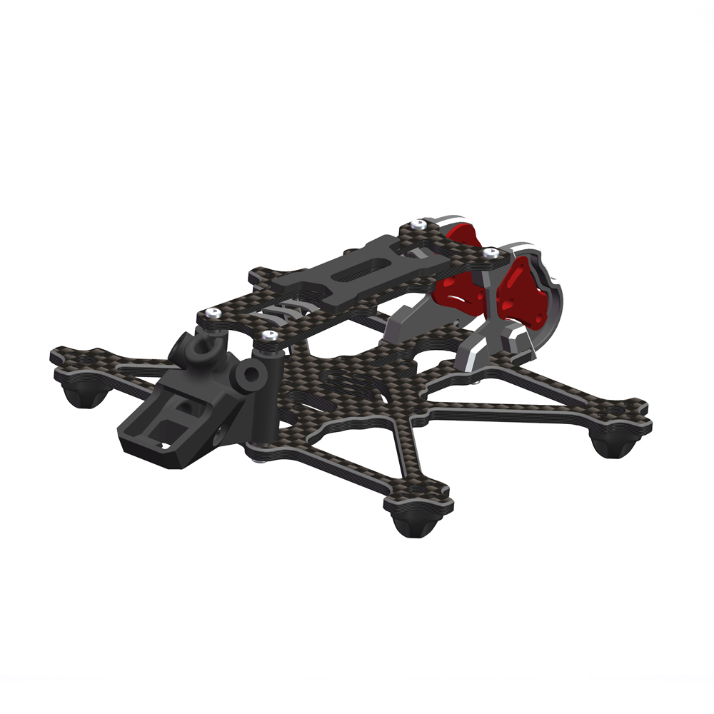 AlfaRC Fi-25 DJI O4 Air Unit 6 - огляд і ціна Carbon Fiber Drone Frame