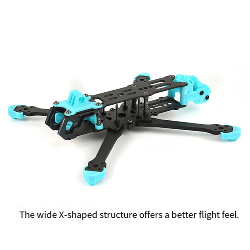 MACH-MANTA V2 5 Inch Carbon Fi - огляд і ціна Carbon Fiber Drone Frame