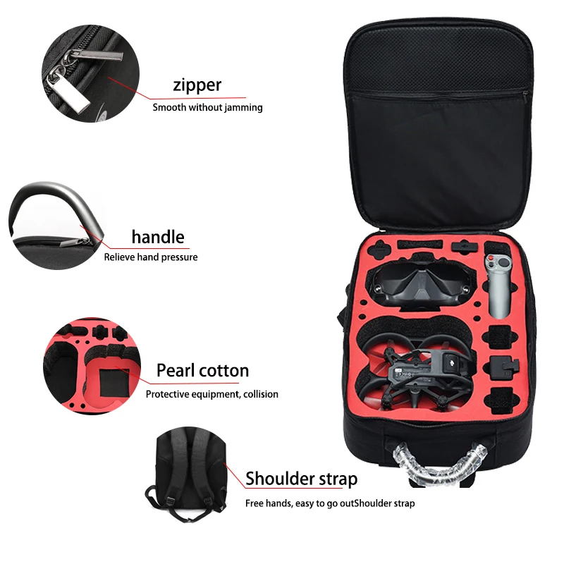 Portable Case Backpack Nylon W - огляд і ціна Drone Goggles Dji