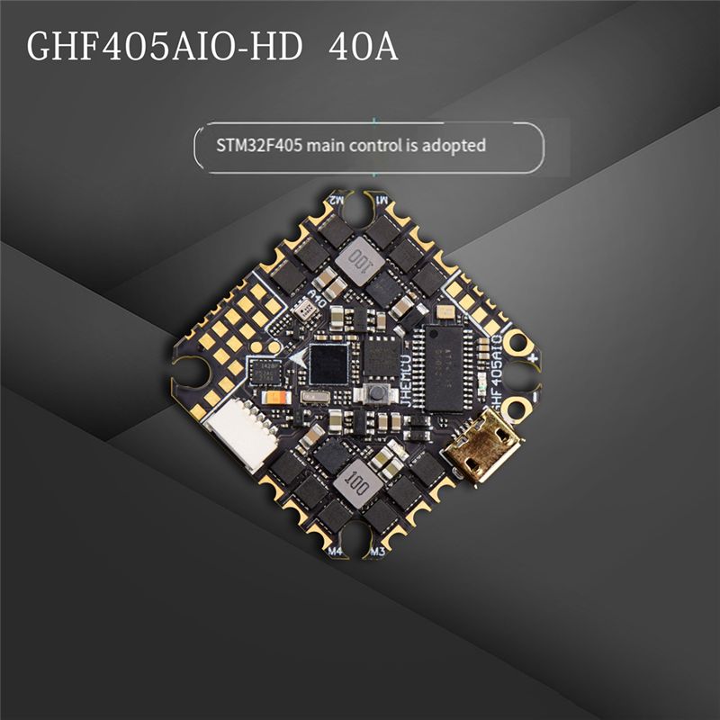 ABTI-GHF405AIO-HD 40A AIO Flig - огляд і ціна F405 Flight Controller