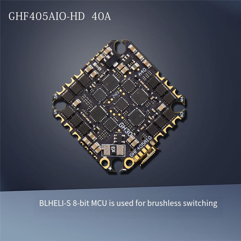 ABTI-GHF405AIO-HD 40A AIO Flig - огляд і ціна F405 Flight Controller