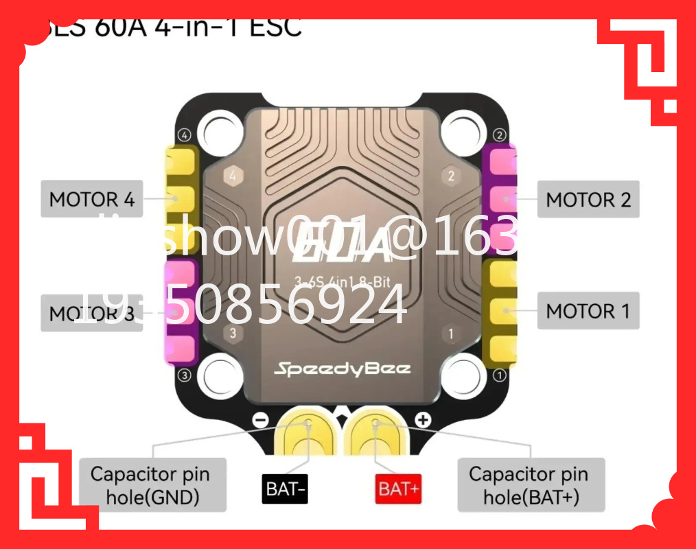 F405 V4/V5 Stack BLS 55A/60A 4 - огляд і ціна Betaflight Fc