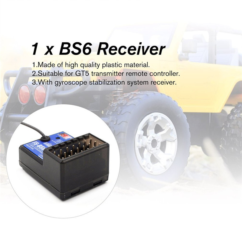 Flysky FS-BS6 Receiver 2.4Ghz  - огляд і ціна Flysky Transmitter