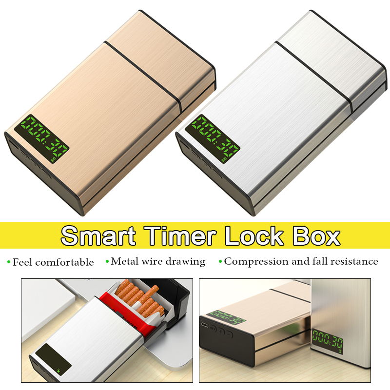 Smart Cigarette Box Aluminum S - огляд і ціна Smoke Stopper