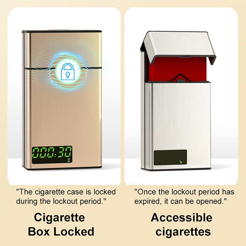 Smart Cigarette Box Aluminum S - огляд і ціна Smoke Stopper
