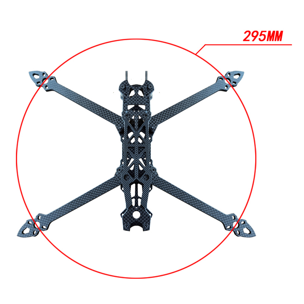 1pcs Mark4 Mark 4 HD 7inch 295 - огляд і ціна Carbon Fiber Drone Frame