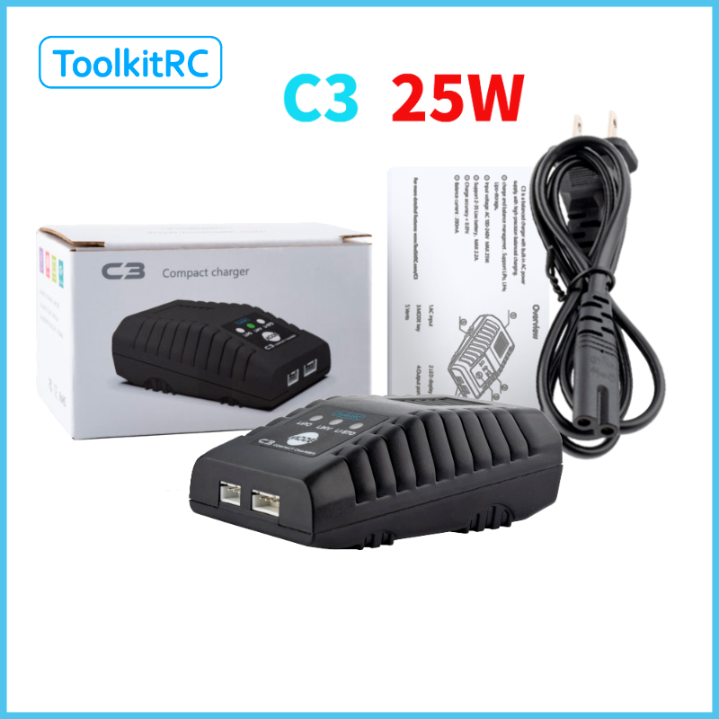 ToolkitRC C3 Balance Charger 2 - огляд і ціна Smoke Stopper