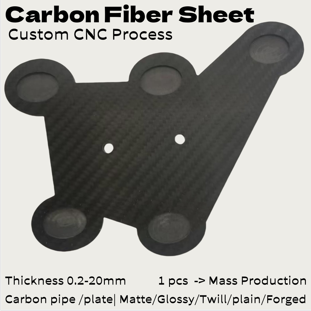 Carbon Fiber Sheet Plate Cutti - огляд і ціна Carbon Fiber Drone Frame