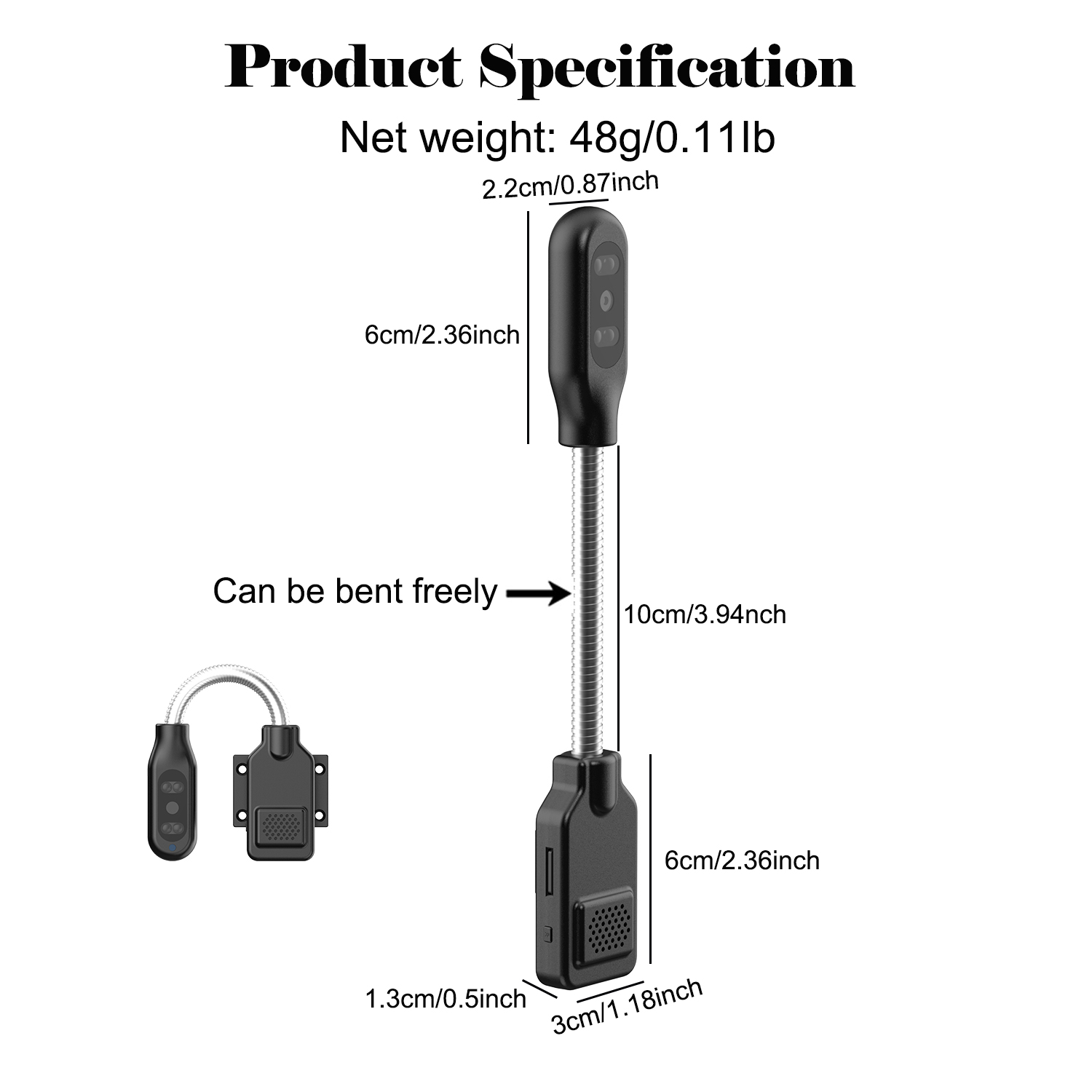 Flexible Gooseneck Baby Pet Mo - огляд і ціна Hd Zero Camera