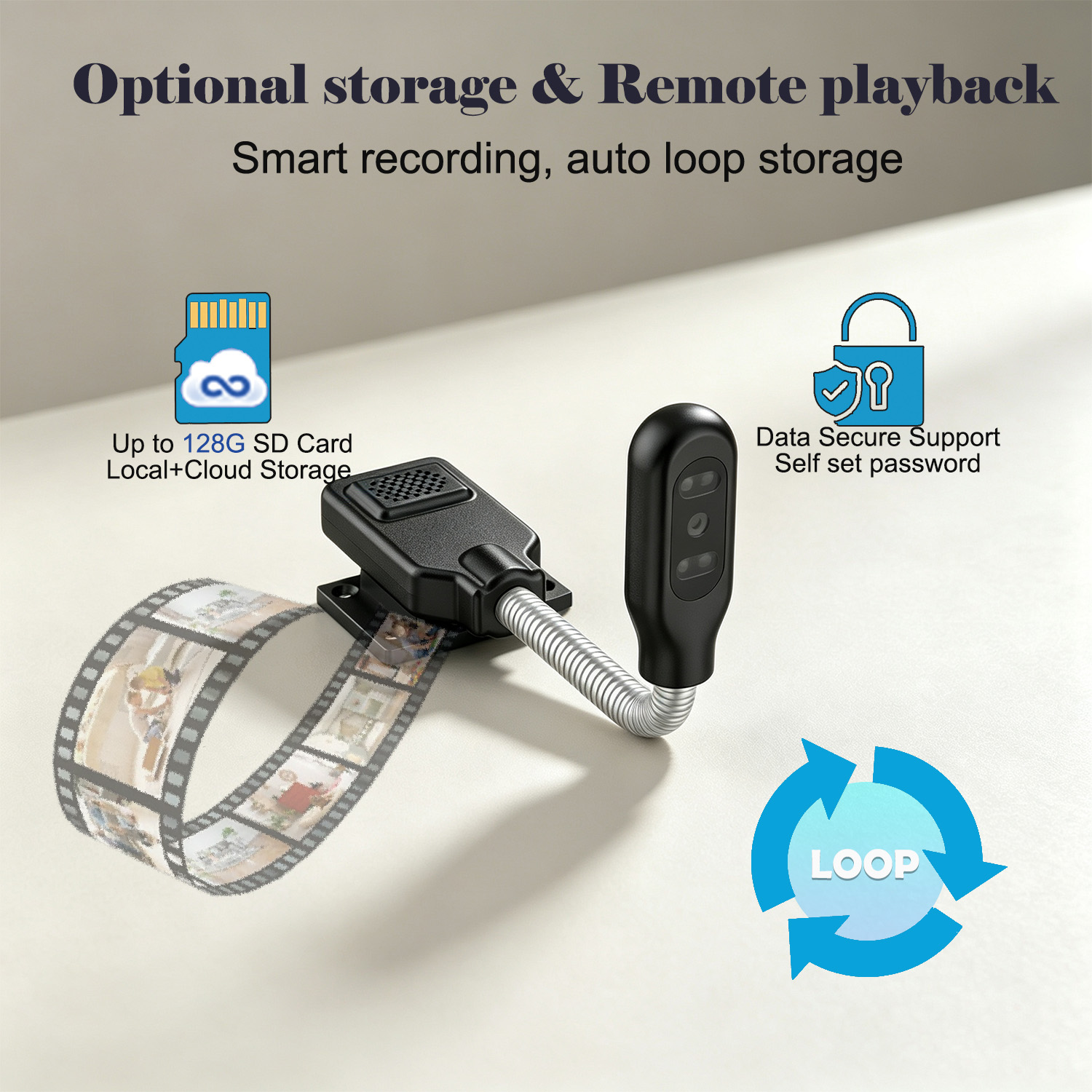 Flexible Gooseneck Baby Pet Mo - огляд і ціна Hd Zero Camera