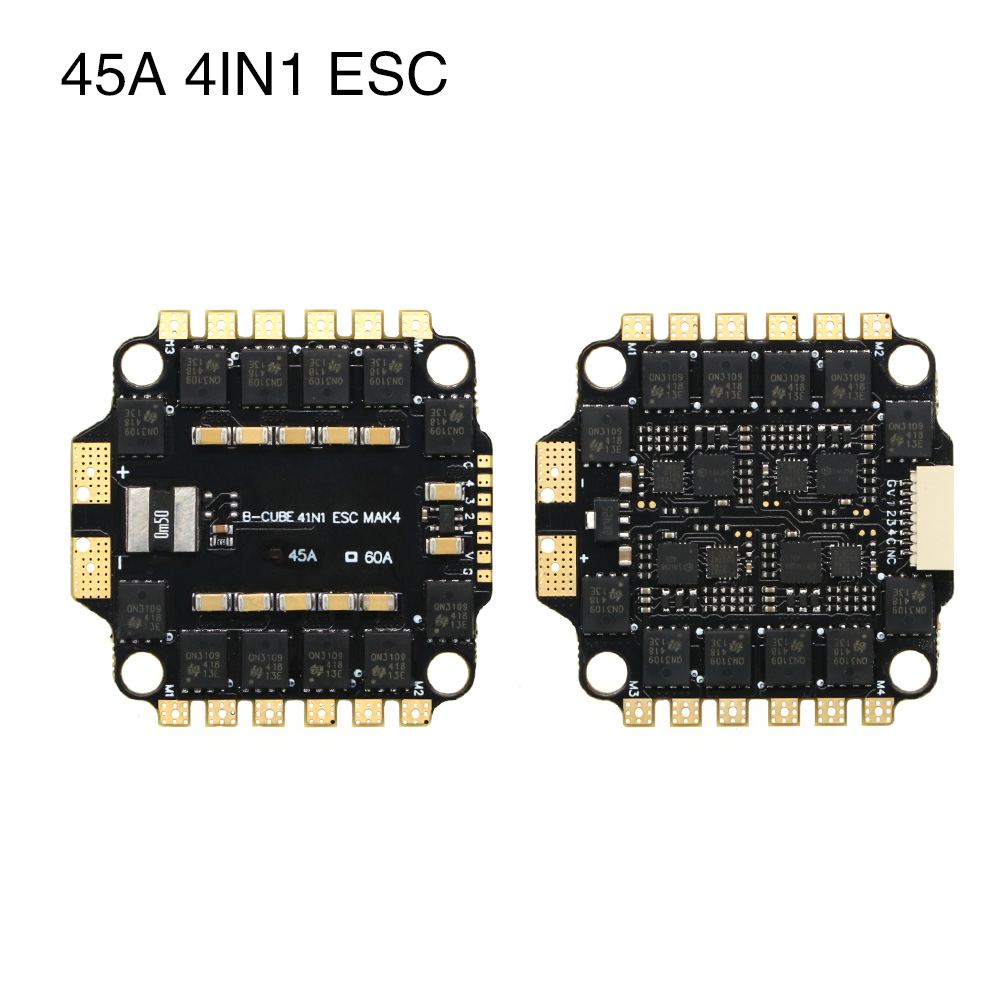 UAngel 4IN1 45A 60A ESC BLHELI - огляд і ціна 4 In 1 Esc