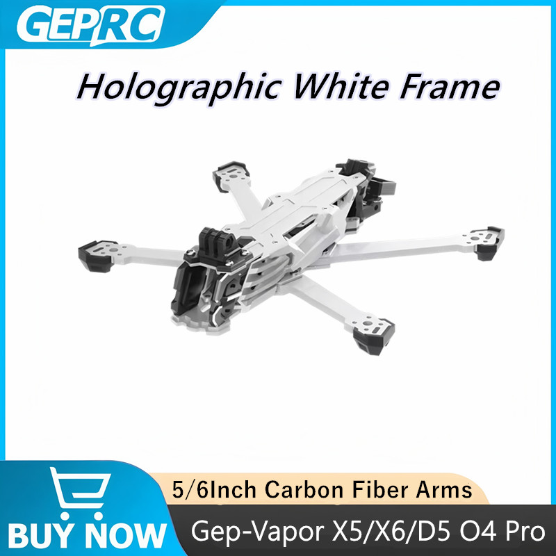 GEPRC GEP-Vapor X5 D5 X6 O4 Pr - огляд і ціна Carbon Fiber Drone Frame