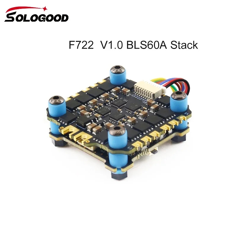 SoloGood F722 60A Stack ICM426 - огляд і ціна F722 Flight Controller