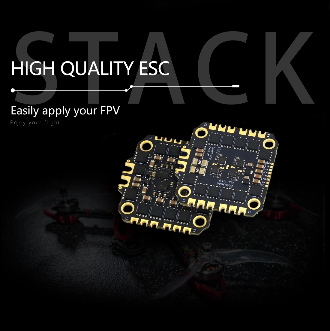 SoloGood F722 60A Stack ICM426 - огляд і ціна F722 Flight Controller
