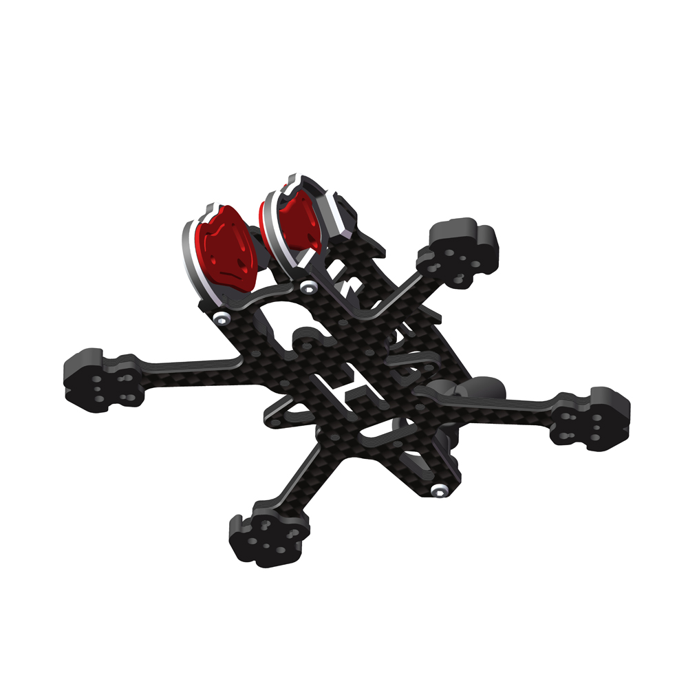 AlfaRC Fox-2 DJI O4 Air Unit 5 - огляд і ціна Carbon Fiber Drone Frame