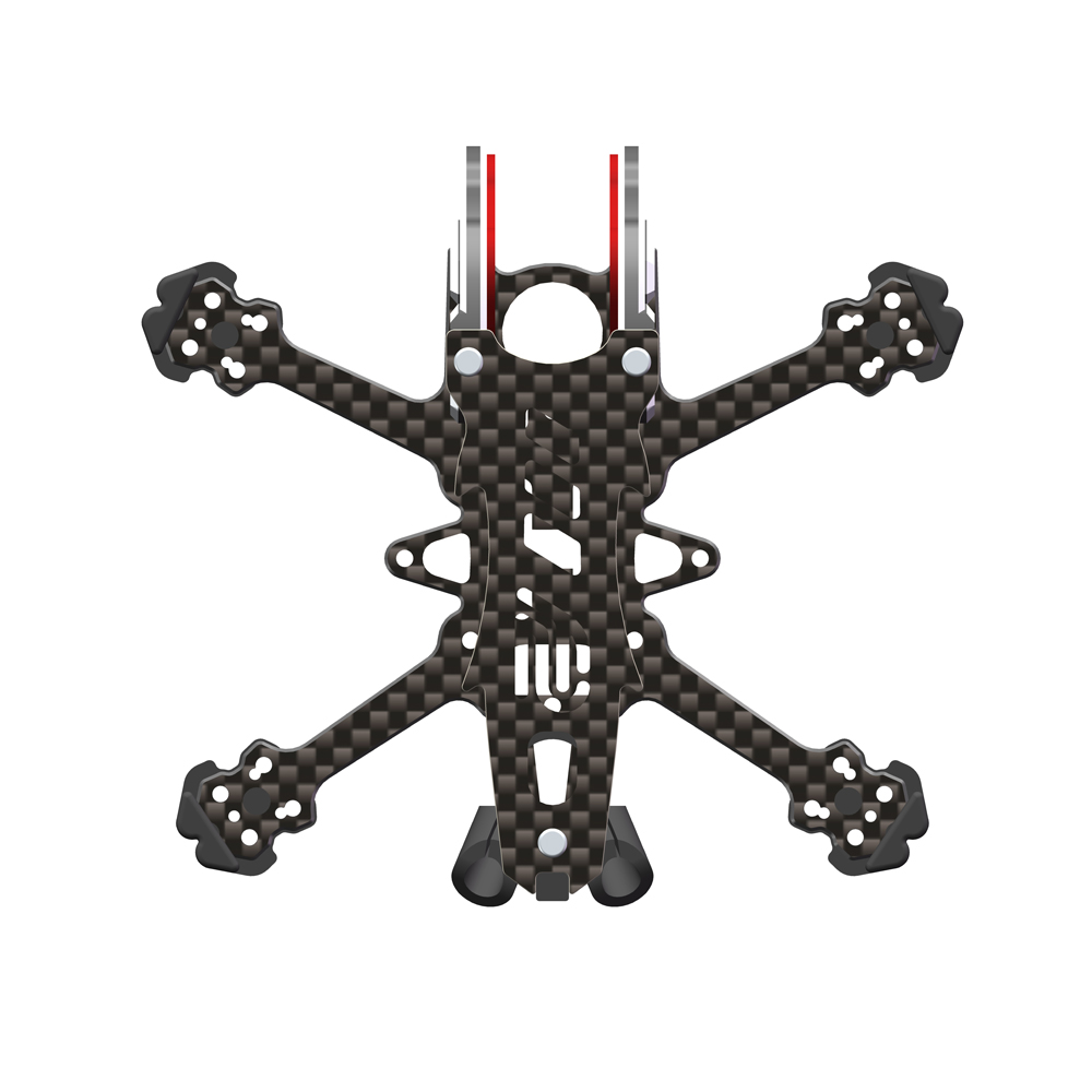AlfaRC Fox-2 DJI O4 Air Unit 5 - огляд і ціна Carbon Fiber Drone Frame