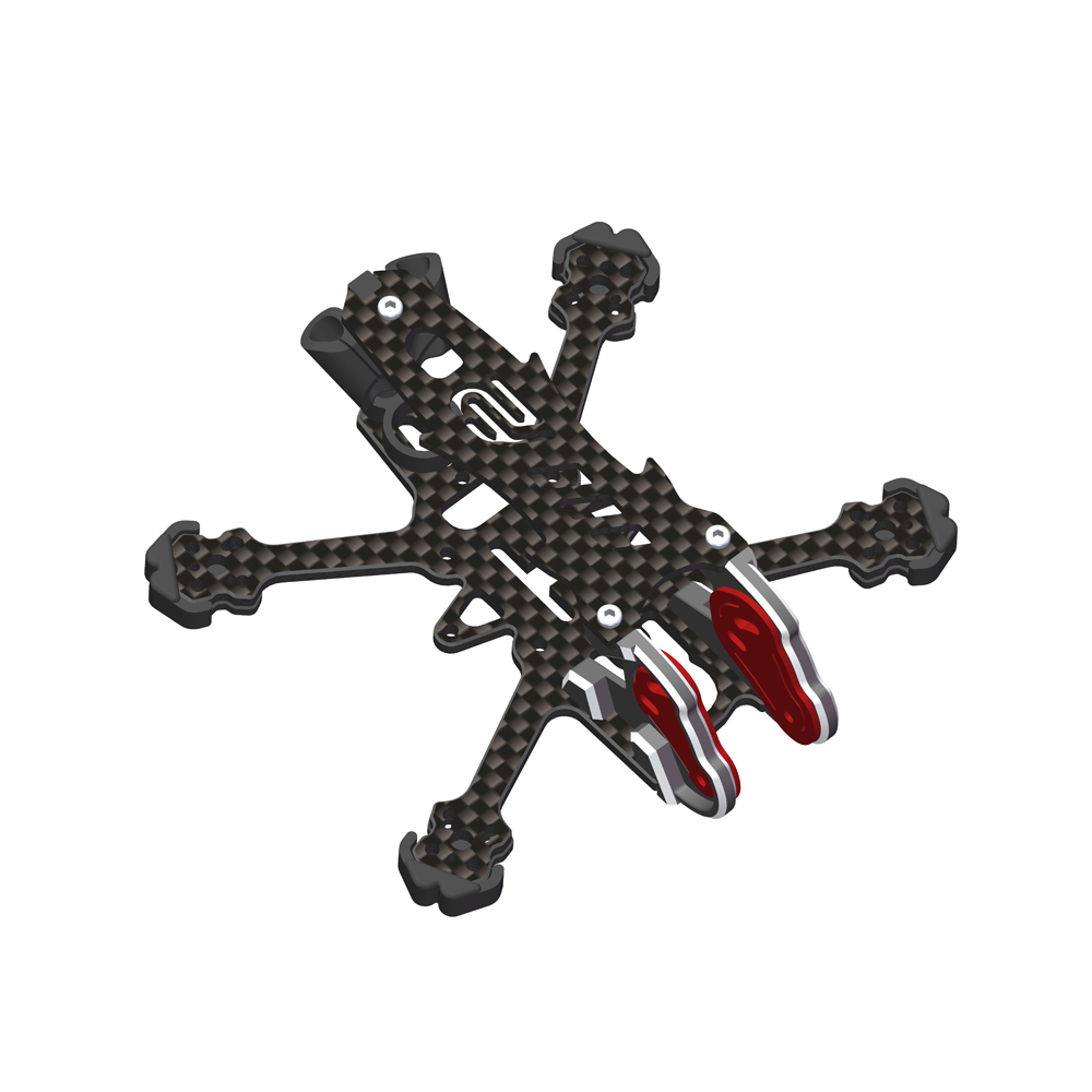 AlfaRC Fox-2 DJI O4 Air Unit 5 - огляд і ціна Carbon Fiber Drone Frame