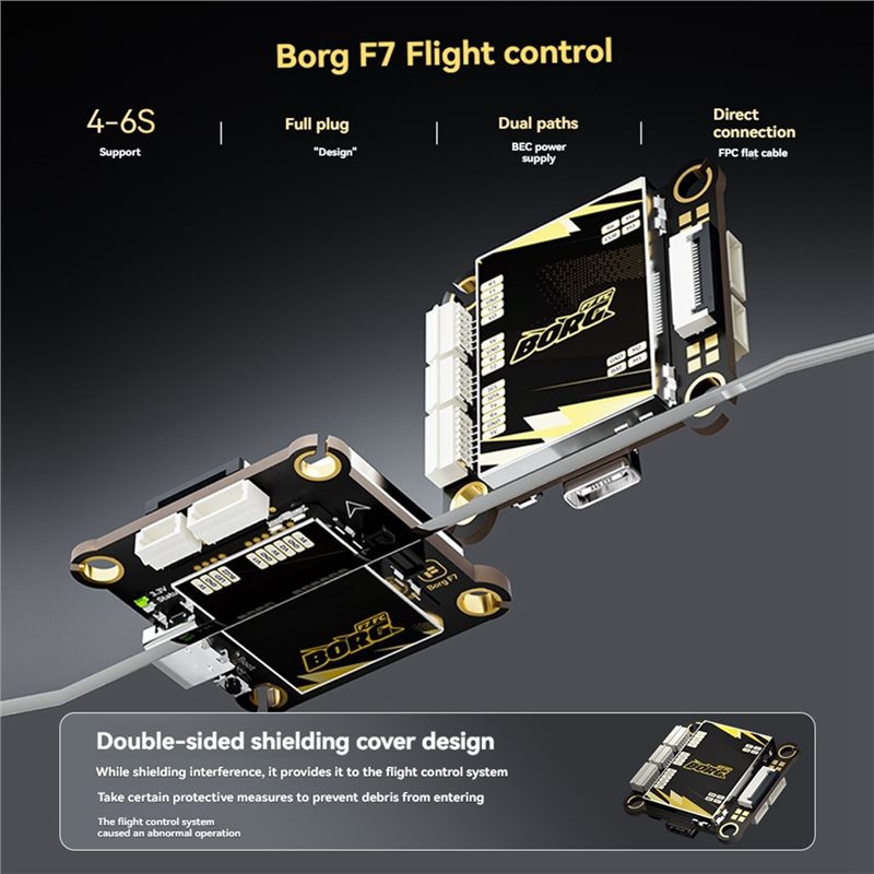 B78B-For RC For FPV Freestyle  - огляд і ціна F722 Flight Controller