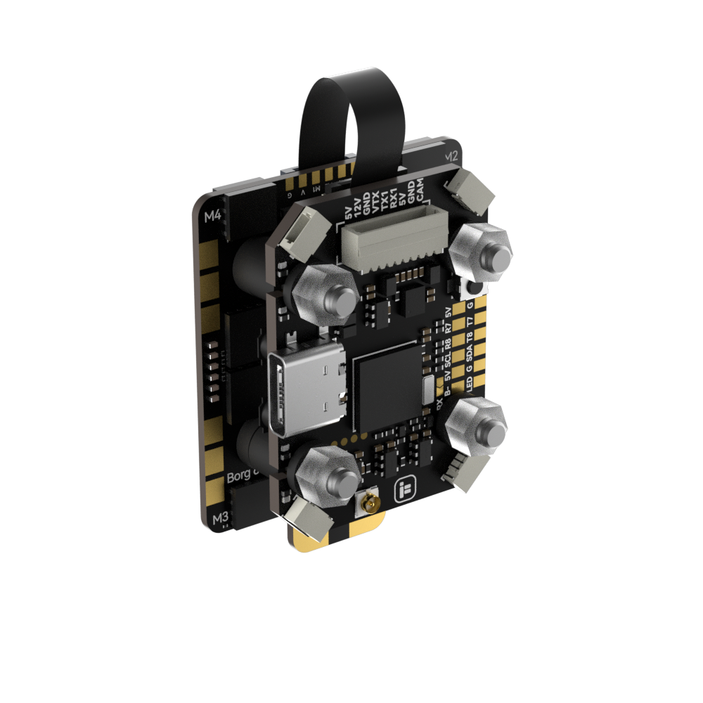 iFlight Borg Mini H7 (ICM42688 - огляд і ціна 4 In 1 Esc
