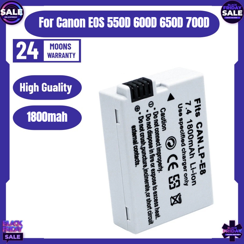 New LP-E8 Camera Battery for C - огляд і ціна Drone