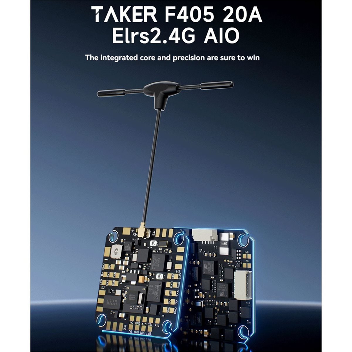 ABGN TAKER F405 AIO Flight Con - огляд і ціна F405 Flight Controller