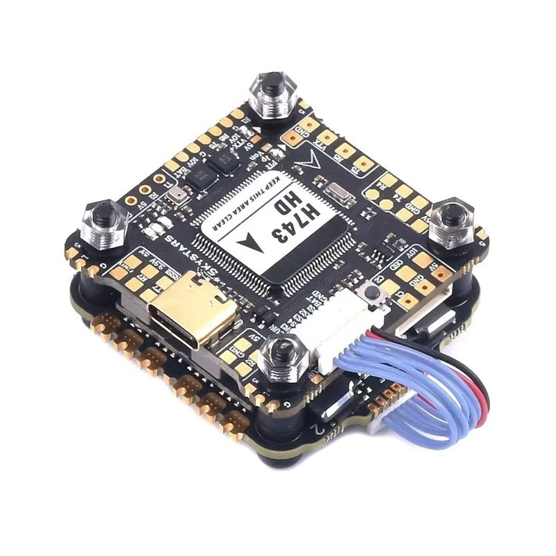 SKYSTARS H743 Dual Gyro Flight - огляд і ціна 4 In 1 Esc