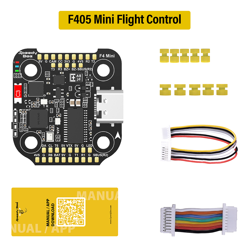 F405 MINI SpeedyBee F405 Mini  - огляд і ціна F405 Flight Controller