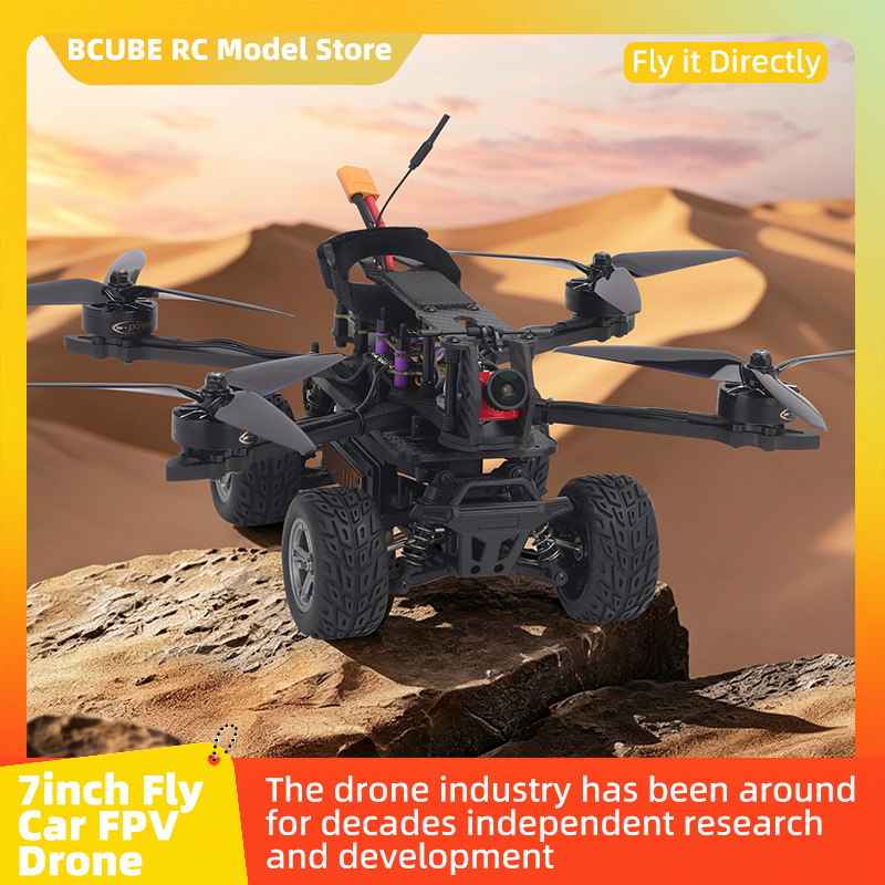 B-CUBE 7inch Flying Car FPV Dr - огляд і ціна F722 Flight Controller