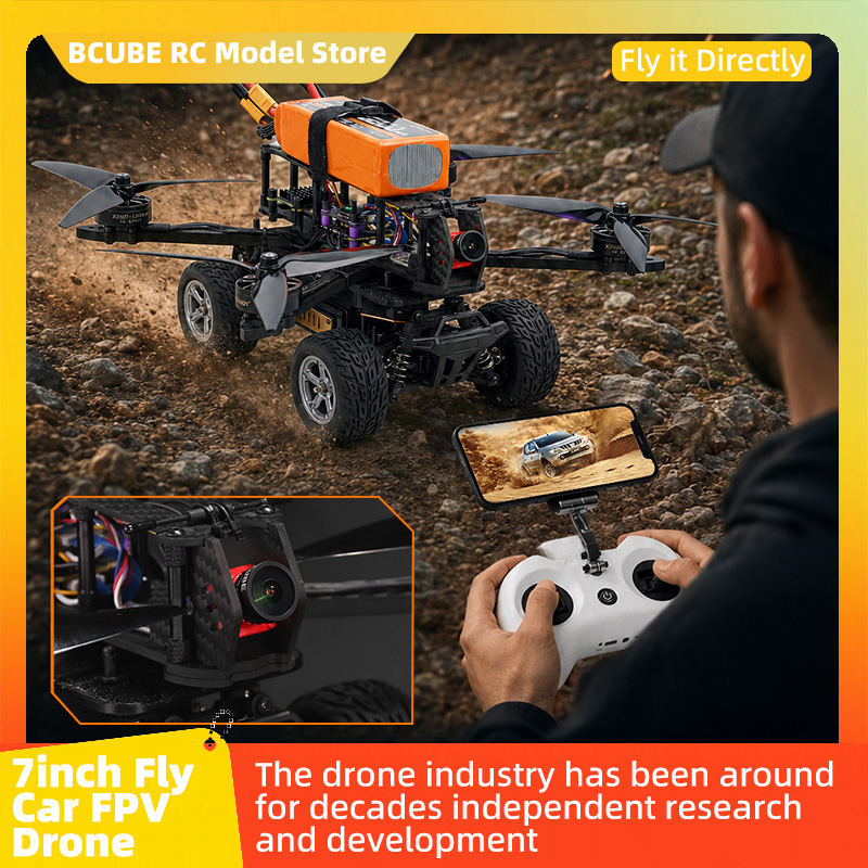 B-CUBE 7inch Flying Car FPV Dr - огляд і ціна F722 Flight Controller