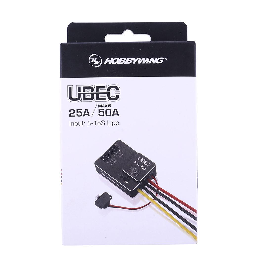 Hobbywing UBEC 25A HV 3-18S Mo - огляд і ціна Mini Drone