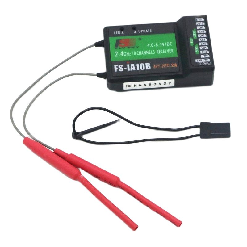 Flysky FS-iA10B 10CH Receiver  - огляд і ціна Flysky Transmitter