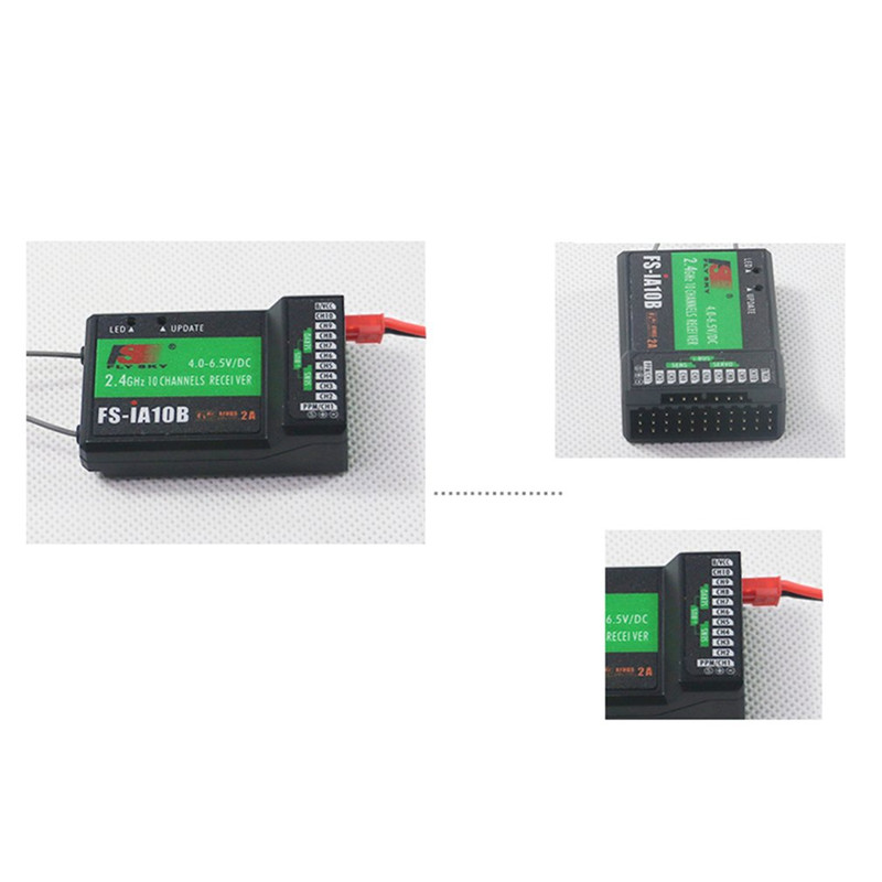Flysky FS-iA10B 10CH Receiver  - огляд і ціна Flysky Transmitter