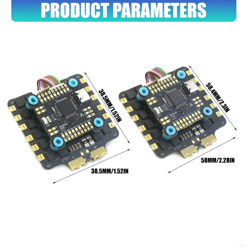 Lightweight 80A 8S Motor Assem - огляд і ціна F722 Flight Controller