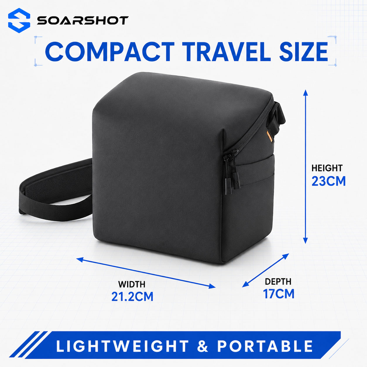 SOARSHOT Carrying Case for DJI - огляд і ціна Drone Goggles Dji